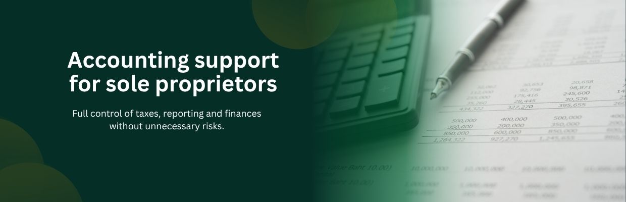 Accounting support for sole proprietors